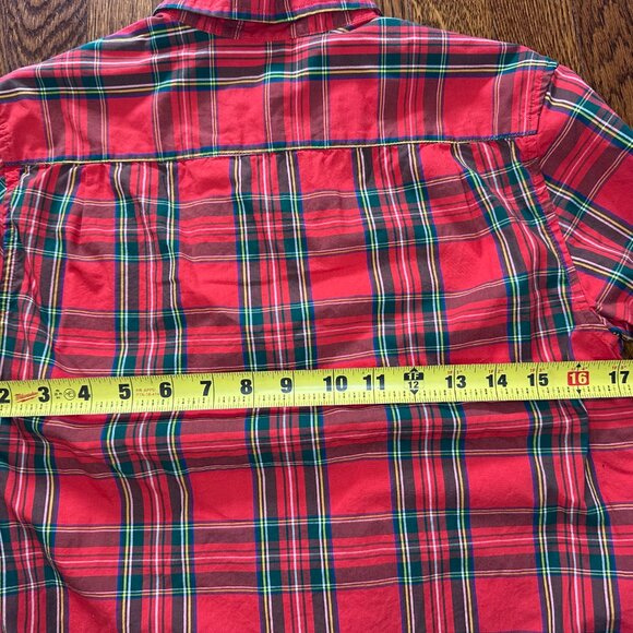 Boys J. Crew Crewcuts Size 12 Plaid Shirt - Picture 6 of 6